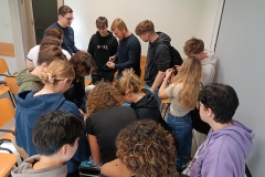 Wizyta studyjna studentów inżynierii biomedycznej w Klinice Chirurgii Szczękowej UMB