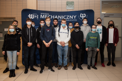 Wizyta uczniów z XIII LO z Białegostoku na WM
