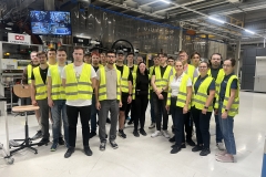 studenci w siedzibie firmy Volkswagen Poznań