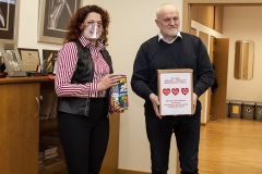 Rektor PB dr hab. inż. Marta Kosior-Kazberuk, prof. PB i Dziekan Wydziału Mechanicznego dr hab. inż. Roman Kaczyński, prof. PB