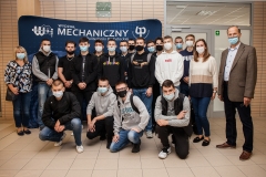 Wizyta uczniów z ZSM im. Św. Józefa w Białymstoku na WM