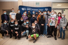 Wizyta uczniów z ZSM im. Św. Józefa w Białymstoku na WM