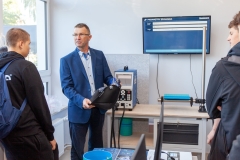 Wycieczka uczniów z Zespołu Szkół Mechaniczno-Elektrycznych w Ełku