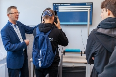 Wycieczka uczniów z Zespołu Szkół Mechaniczno-Elektrycznych w Ełku